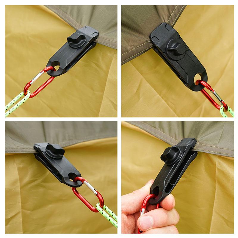Reusable Linoleum Tent Clips
