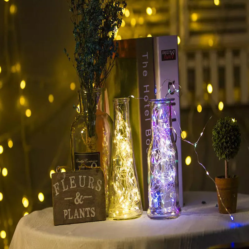 USB Remote Control Copper Wire Light String for Holiday Decoration