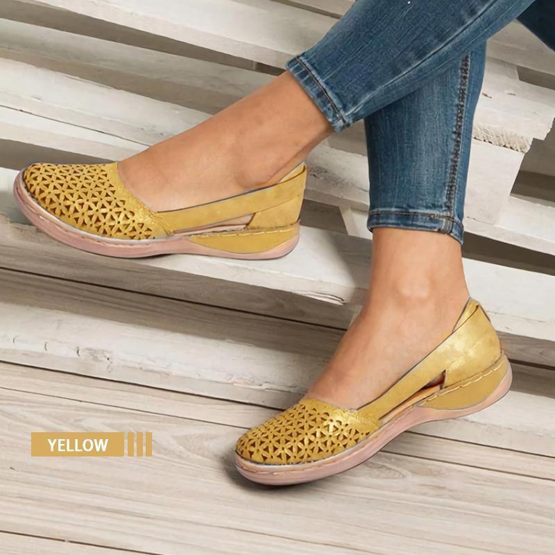 Woman Round-toe Hollow-out Breathable Sandals