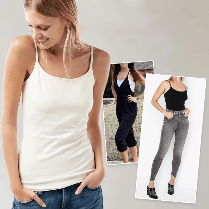 Tank with Built-In Bra