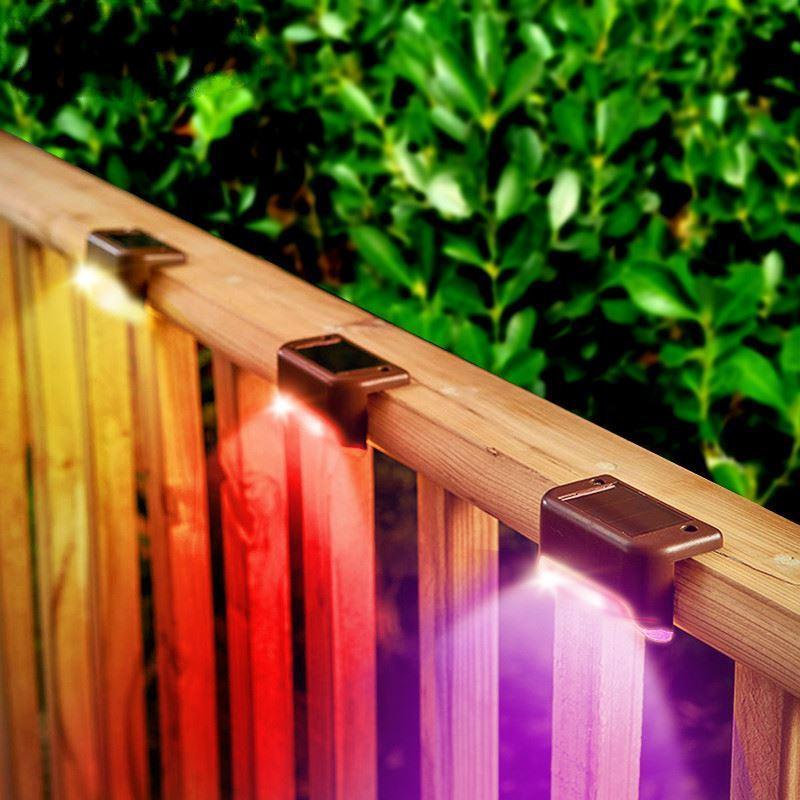 Outdoor Waterproof Stair Solar Lights (4 PCS)