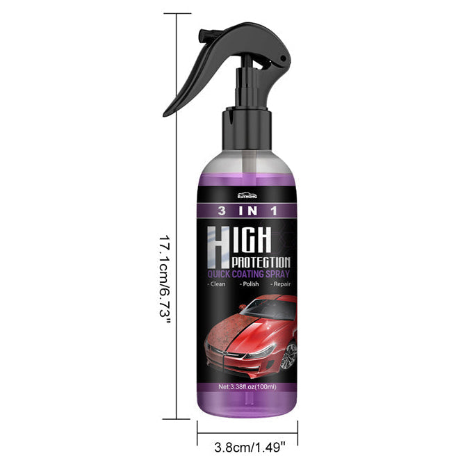 🚗3 in 1 High Protection Quick Car Coating Spray