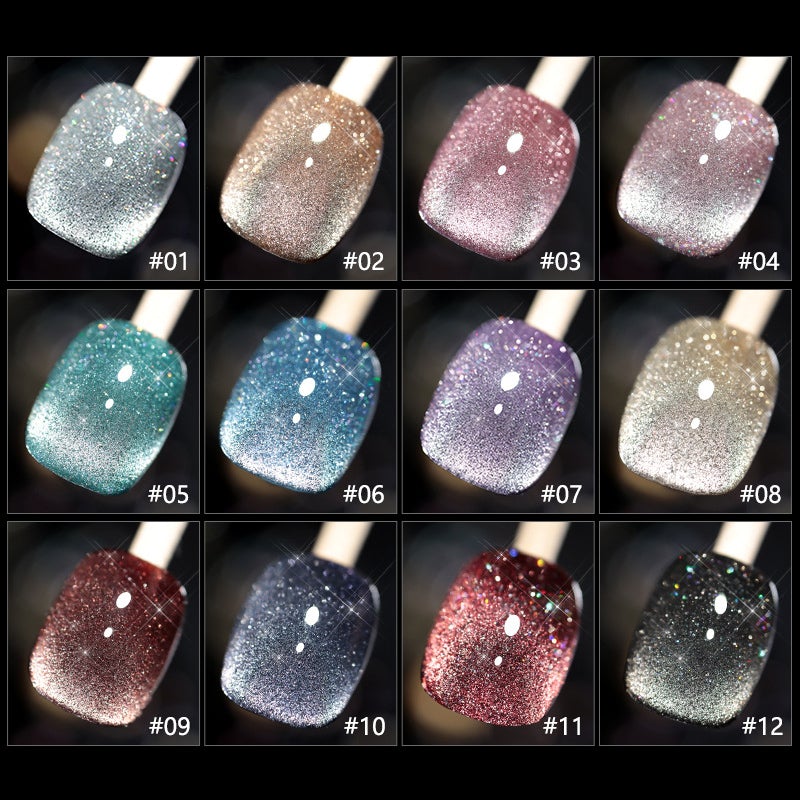 ✨Valentine's Day Promotion-50% Off✨Laser Dia-mond Cat Eye Nail Polish
