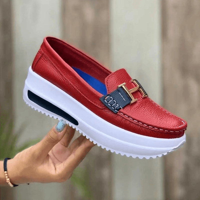 Women Round Toe Casual Walking Shoes