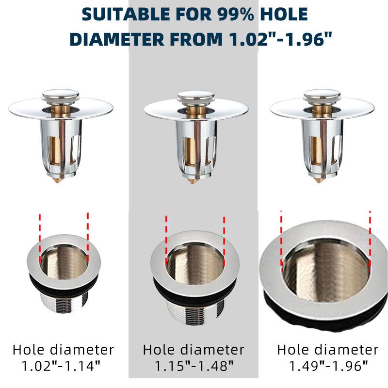 Steel Pop Up Drain Filter