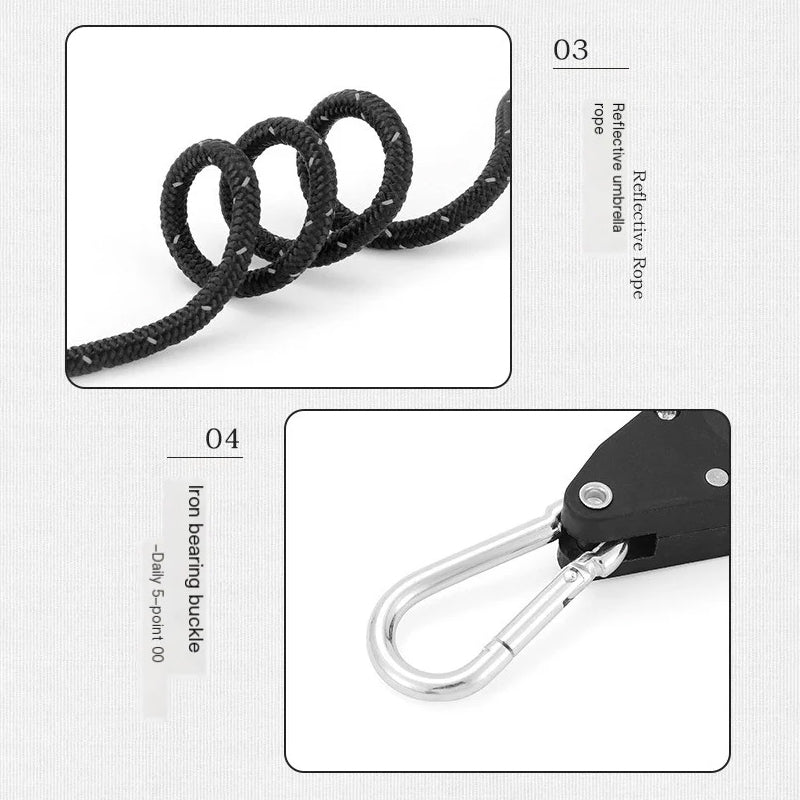 Portable Adjustable Fix Camping Rope🔥BUY 2/3/5, GET 20/25/30%OFF🔥