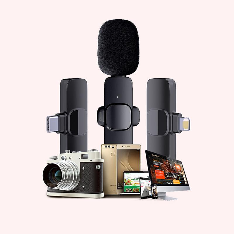 Upgraded Wireless Lavalier Microphone