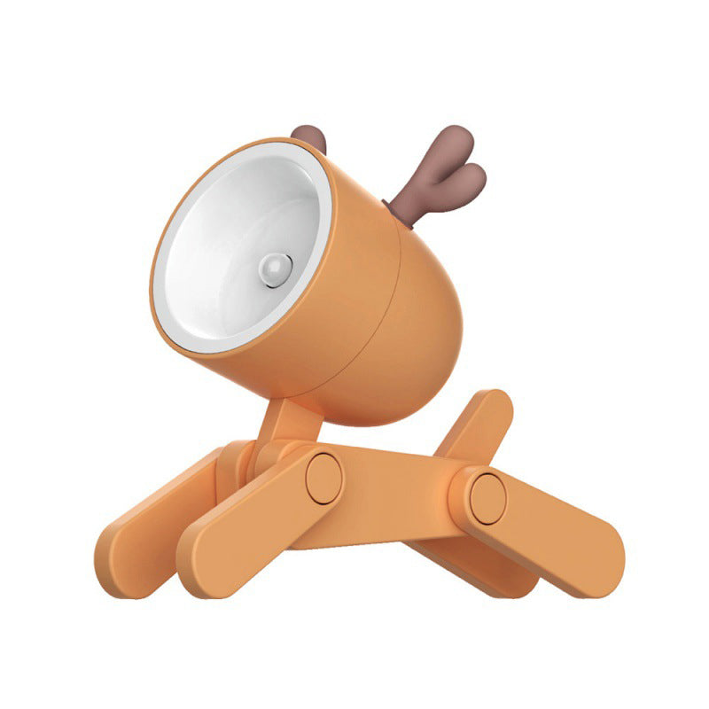 LED Cute Pet Night Light Decorative Ornament Gift Portable Mini Phone Holder Creative Led Desk Lamp