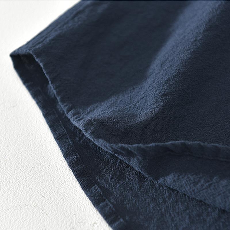 Provence Linen Solid Color Shirt for Men