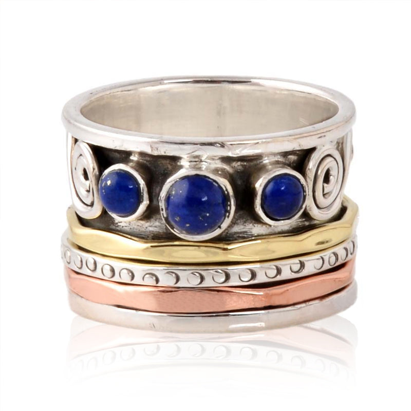 Bohemian Sapphire Meditation Ring