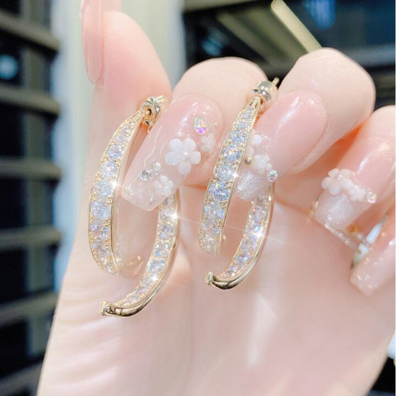 Fashion Cross Curved Earrings✨