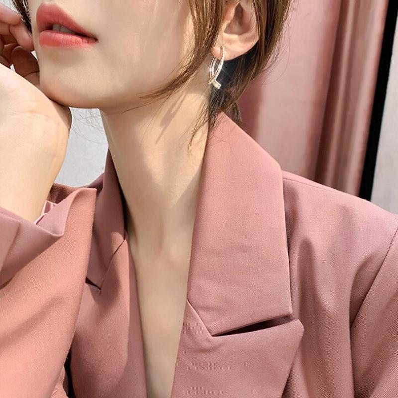 Fashion Cross Curved Earrings✨