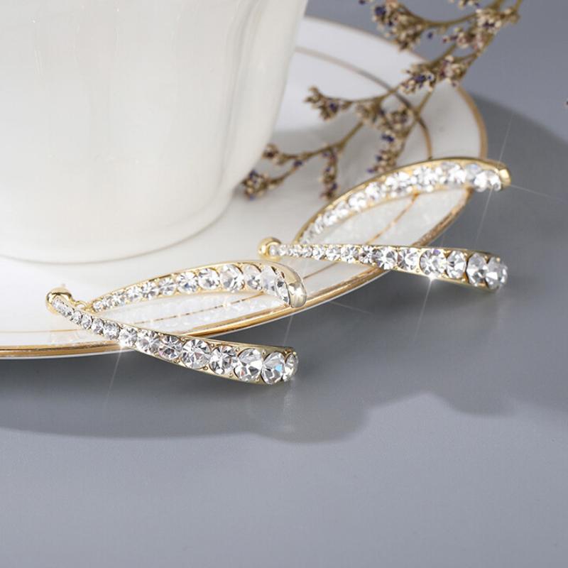 Fashion Cross Curved Earrings✨