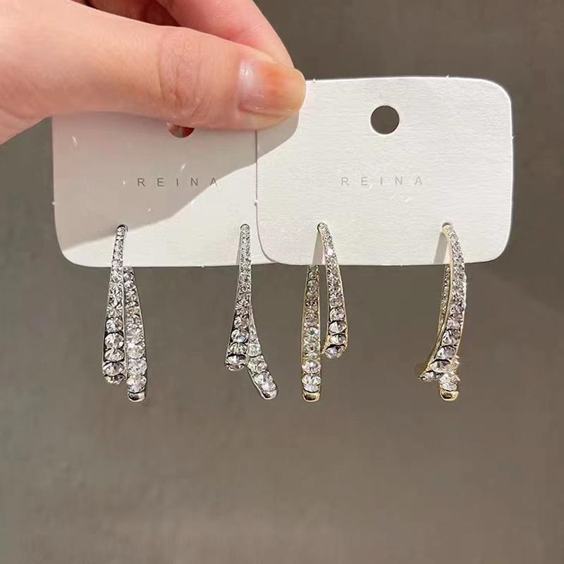 Fashion Cross Curved Earrings✨