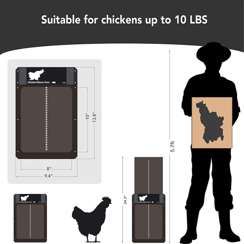 Automatic Chicken Coop Door with Light Sensing