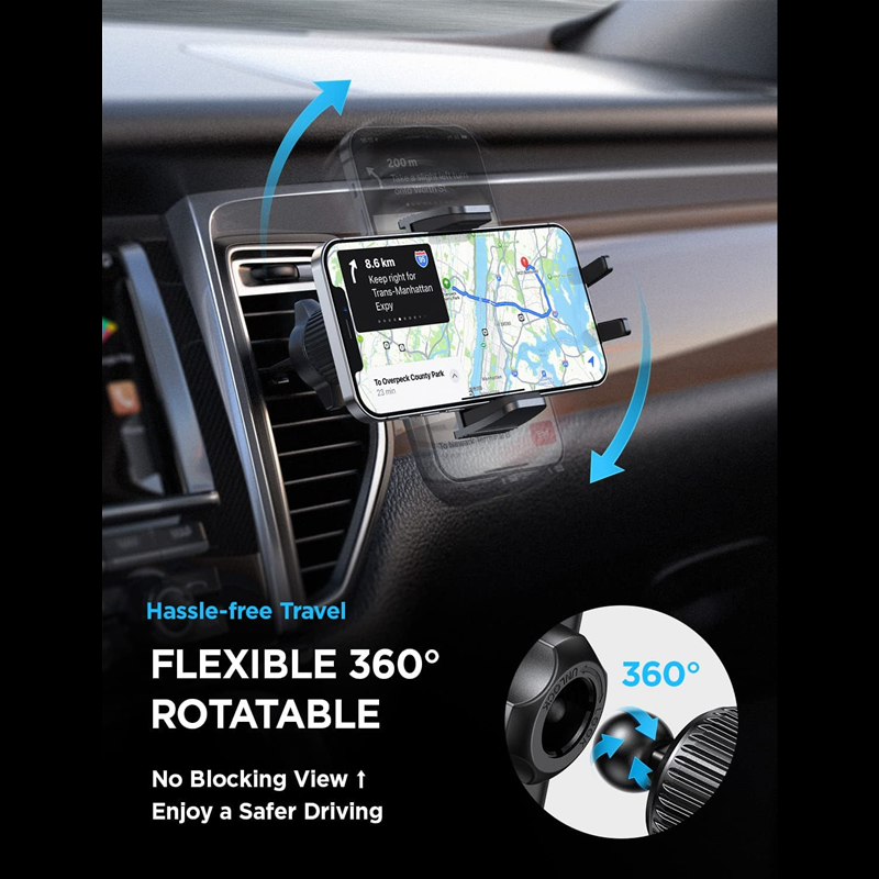 360° Rotation Air Vent Car Phone Mount Holder