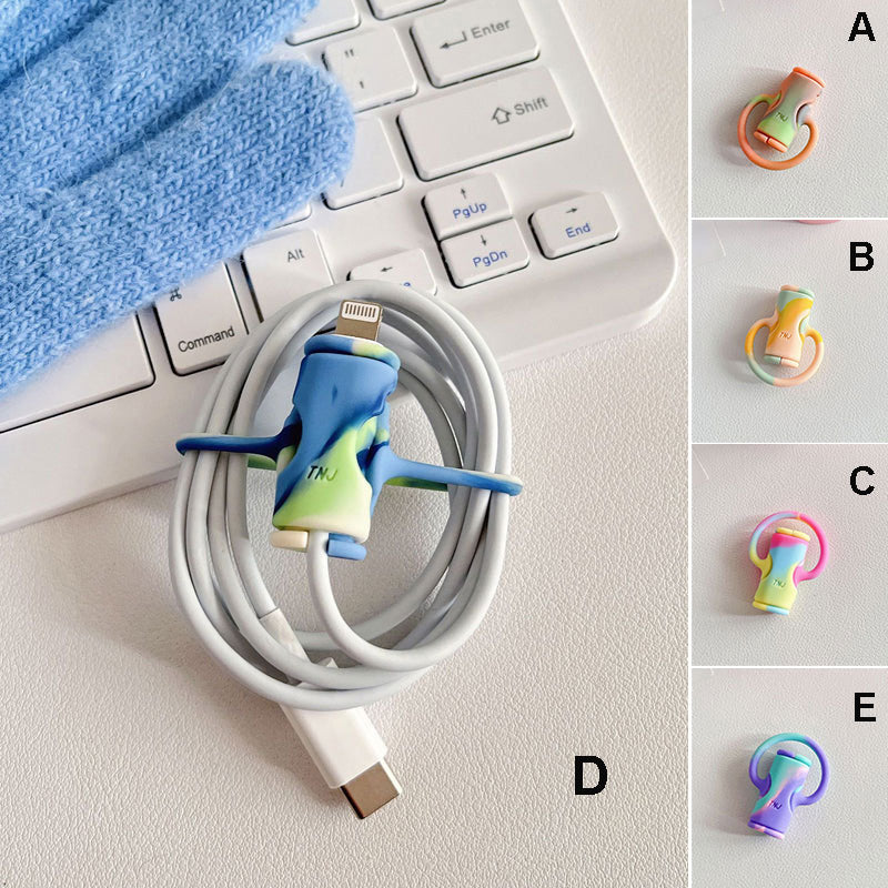 2 In 1 Silicone Data Cable Protector