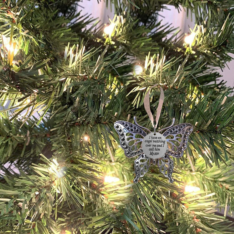Memorial Butterfly Pendant for Loss of Loved One