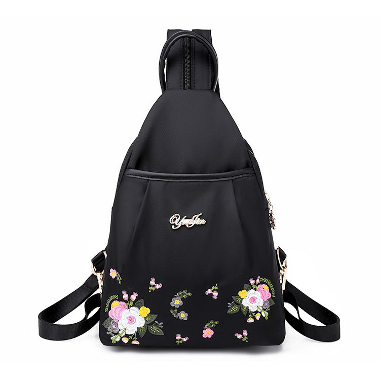 Embroidery Lightweight Backpack