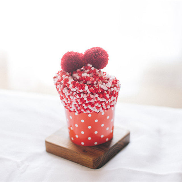 Comfy Gift Pom Pom Cupcake Socks
