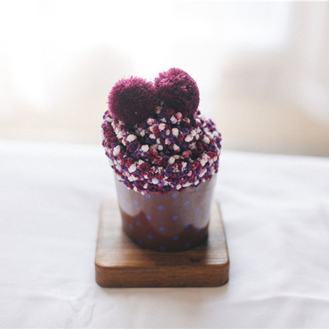 Comfy Gift Pom Pom Cupcake Socks