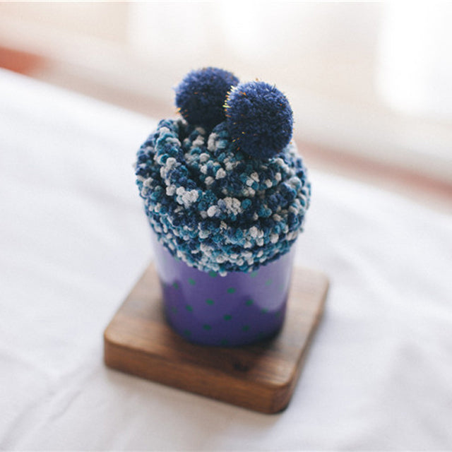 Comfy Gift Pom Pom Cupcake Socks