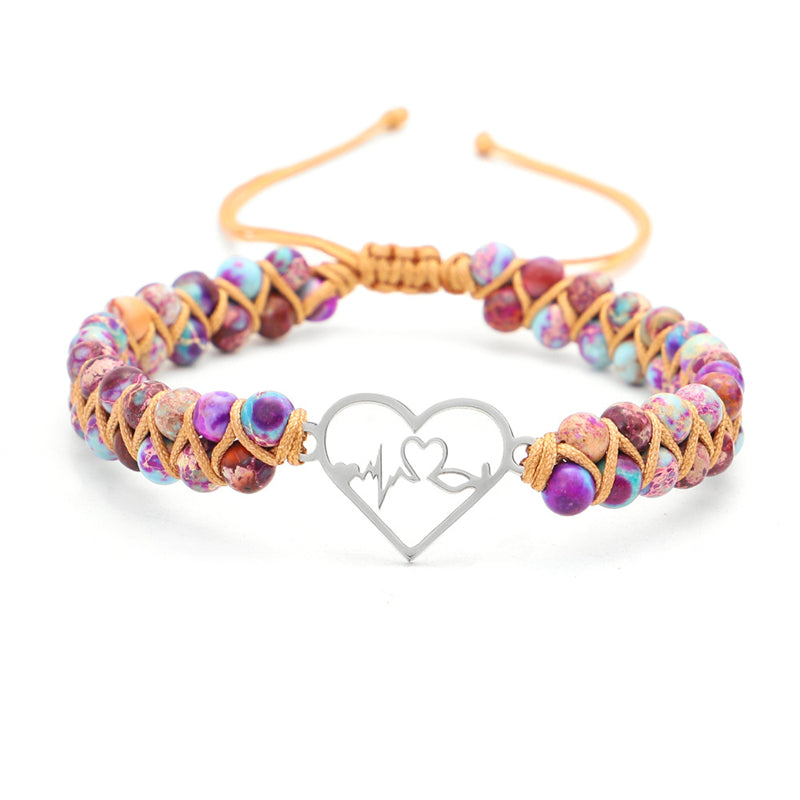 For Daughter/Granddaughter - For You Are Always In Mine Beads Bracelet