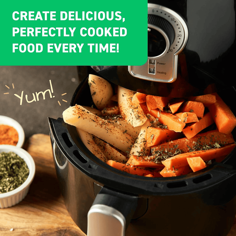 ✨Flash Sale-Up to 50% Off✨Air Fryer Cheat Sheet Magnets Cooking Guide Booklet