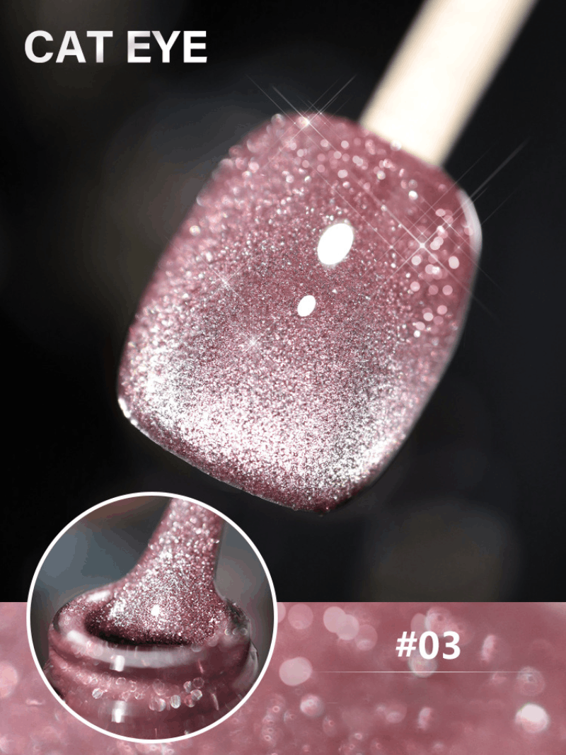 ✨Valentine's Day Promotion-50% Off✨Laser Dia-mond Cat Eye Nail Polish