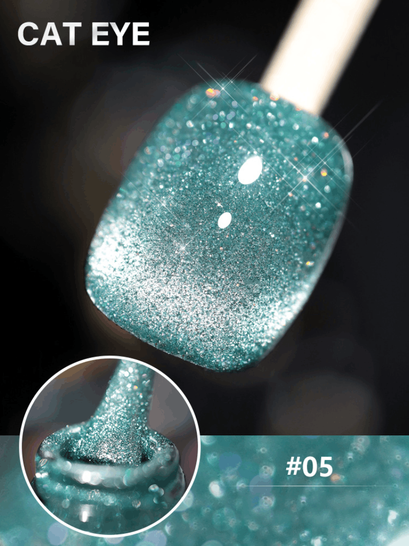 ✨Valentine's Day Promotion-50% Off✨Laser Dia-mond Cat Eye Nail Polish