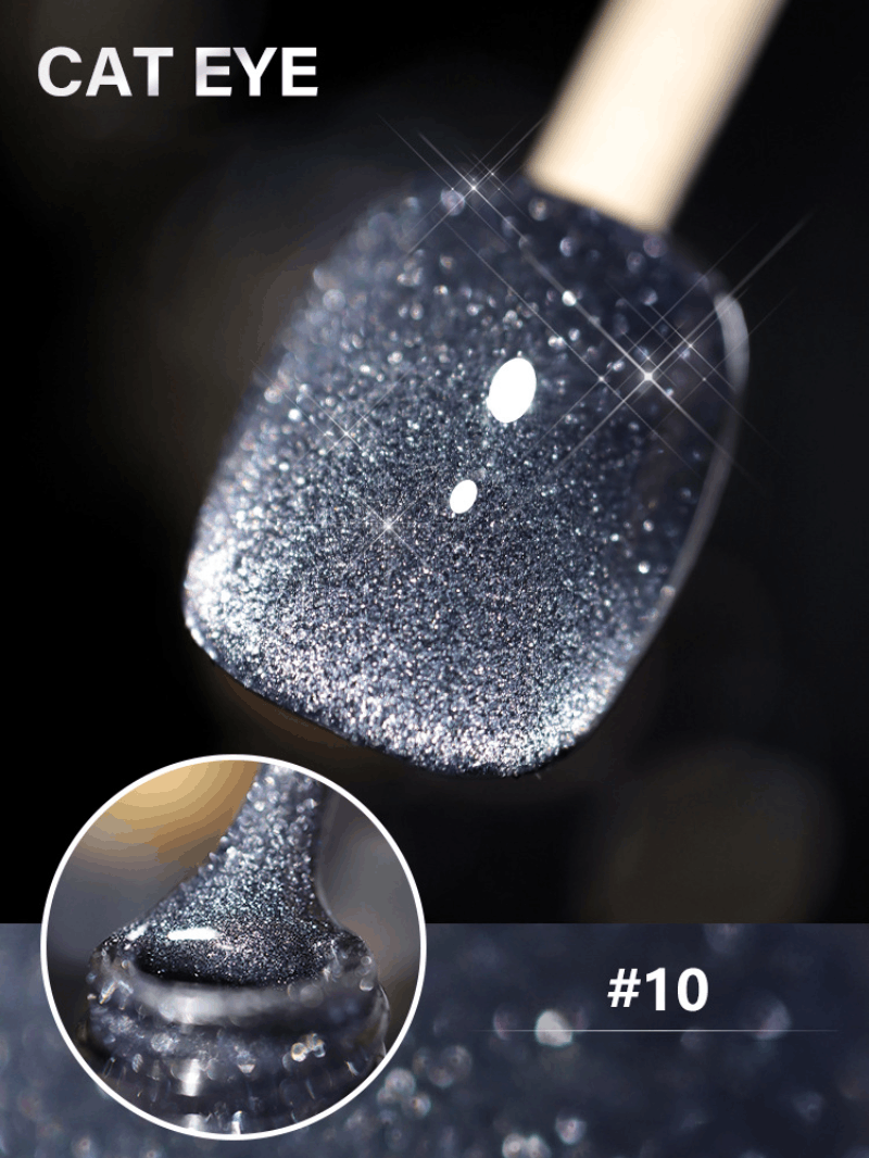 ✨Valentine's Day Promotion-50% Off✨Laser Dia-mond Cat Eye Nail Polish