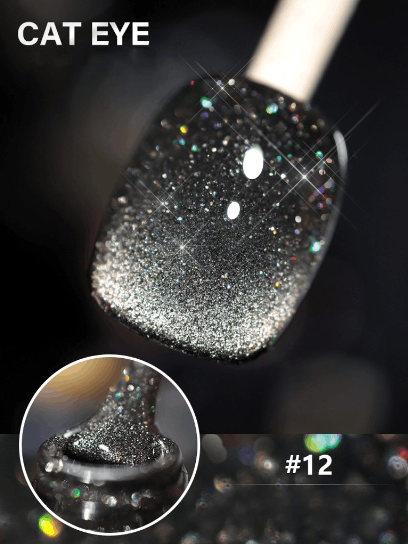 ✨Valentine's Day Promotion-50% Off✨Laser Dia-mond Cat Eye Nail Polish