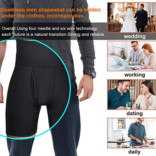 Shaper for Gentlemen Ultra Lift Body Slimming Shaping Pants
