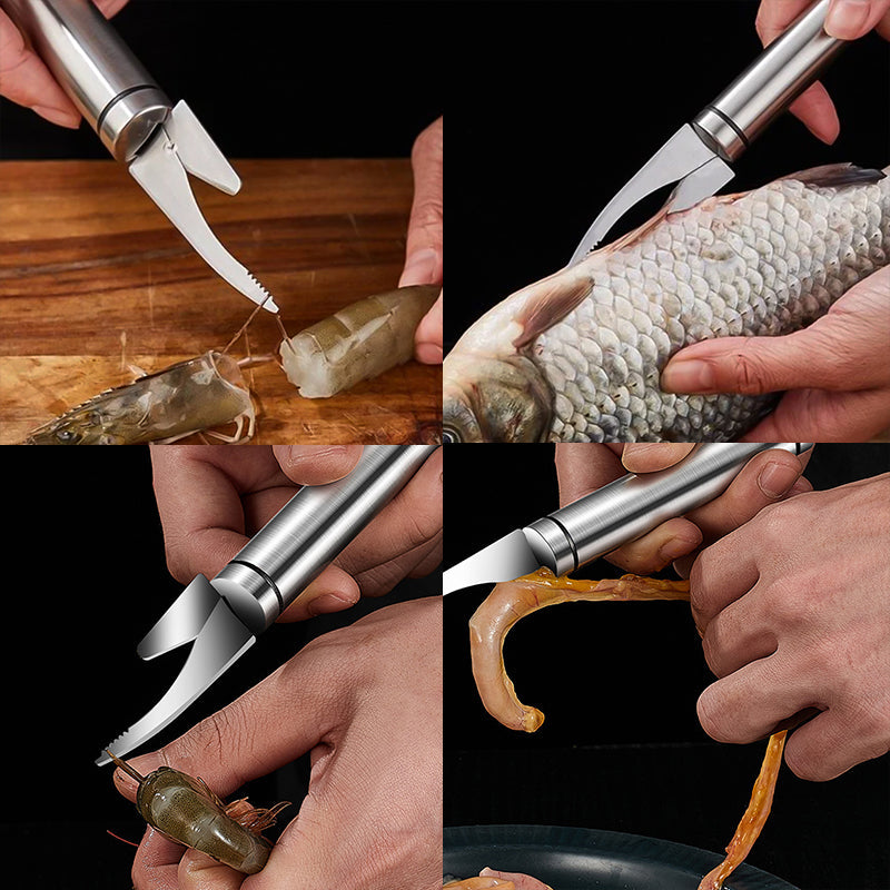 5 in 1 Multifunctional Shrimp Line Fish Maw Knife