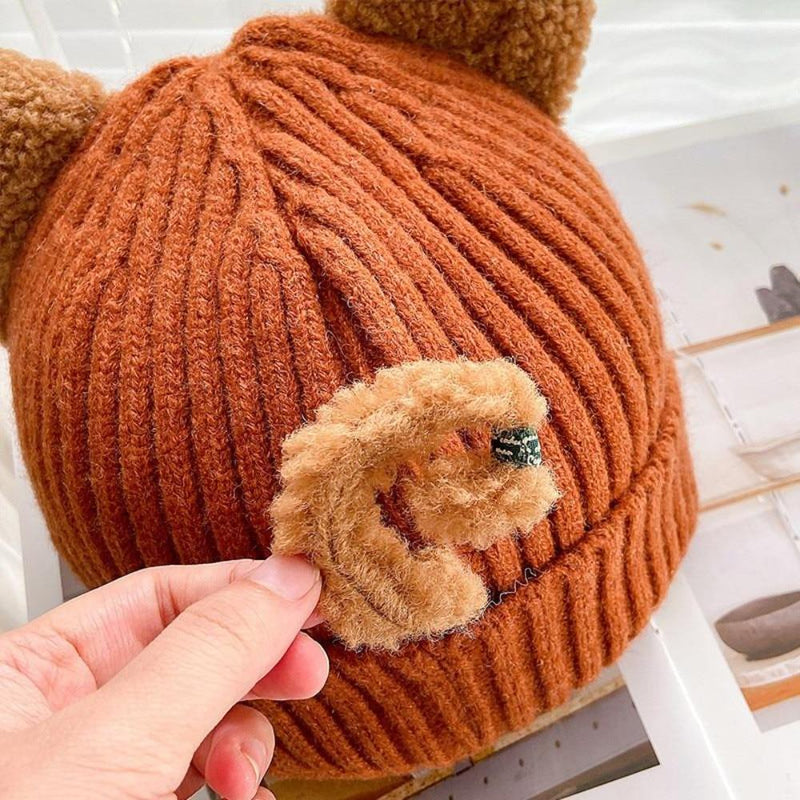 Winter Cat Ears Knitted Beanie Unisex