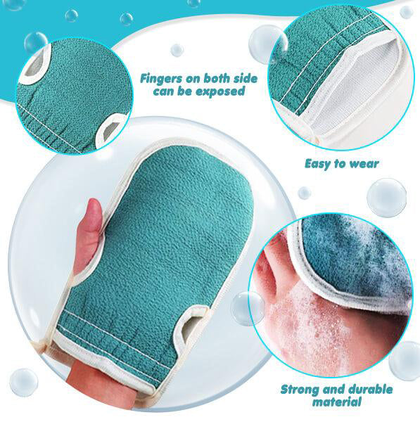 3pcs/set Splish Splash Scrubber Shower Gloves and Bath Ball