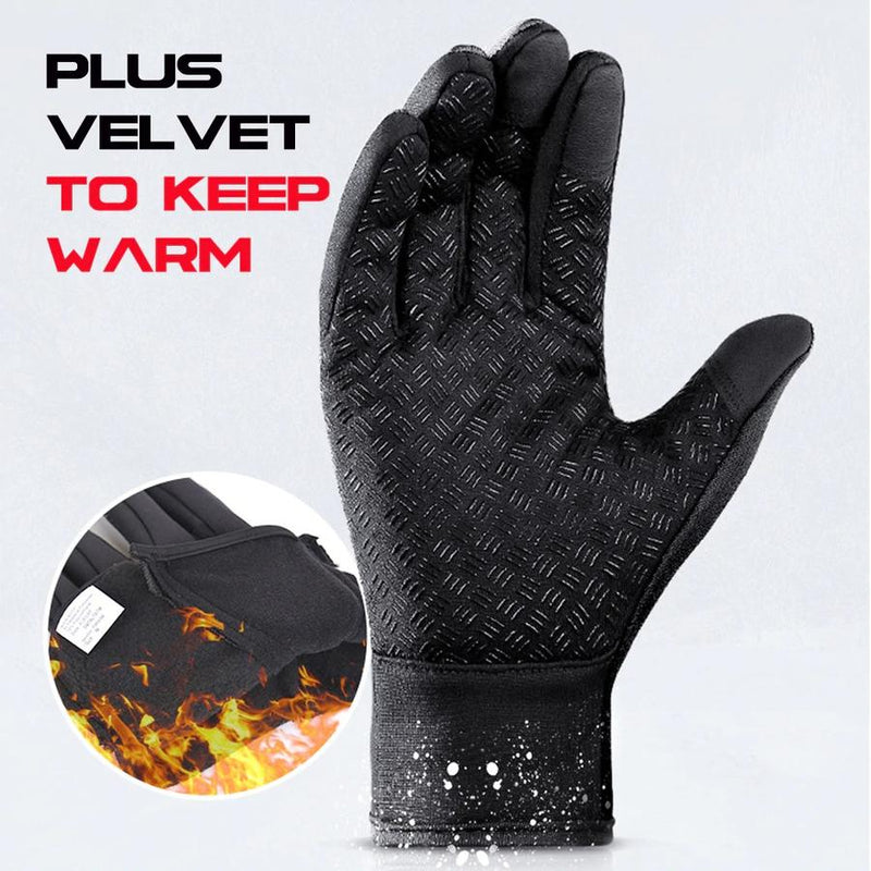 Winter Unisex Cycling Running Driving Thermal Gloves