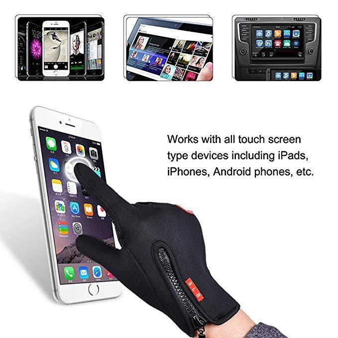 Winter Unisex Cycling Running Driving Thermal Gloves