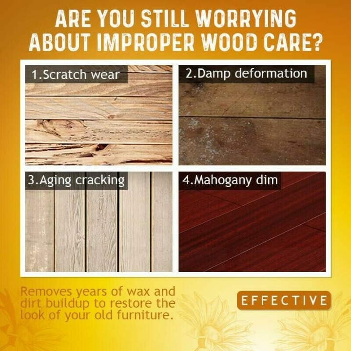 Wood Seasoning Beeswax Household Polishing