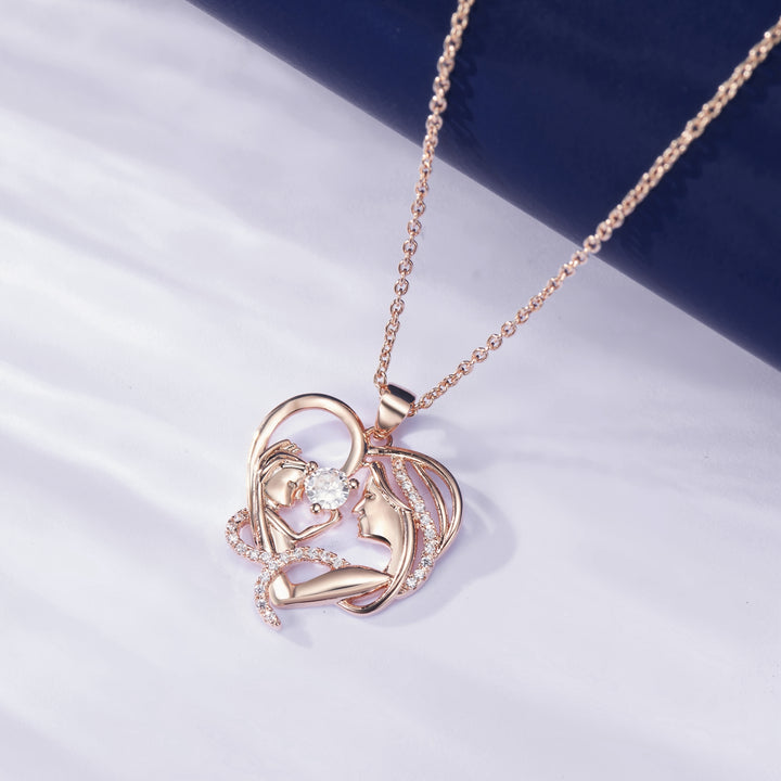 Mother's Love - In Her Arms Necklace