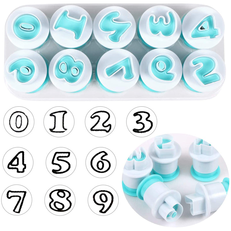 Alphabet Fondant Plunger Cutter