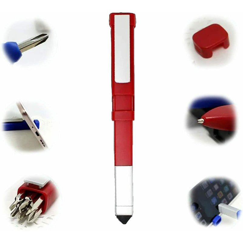 Pen-Shaped Phone Holder with Screwdriver Sets