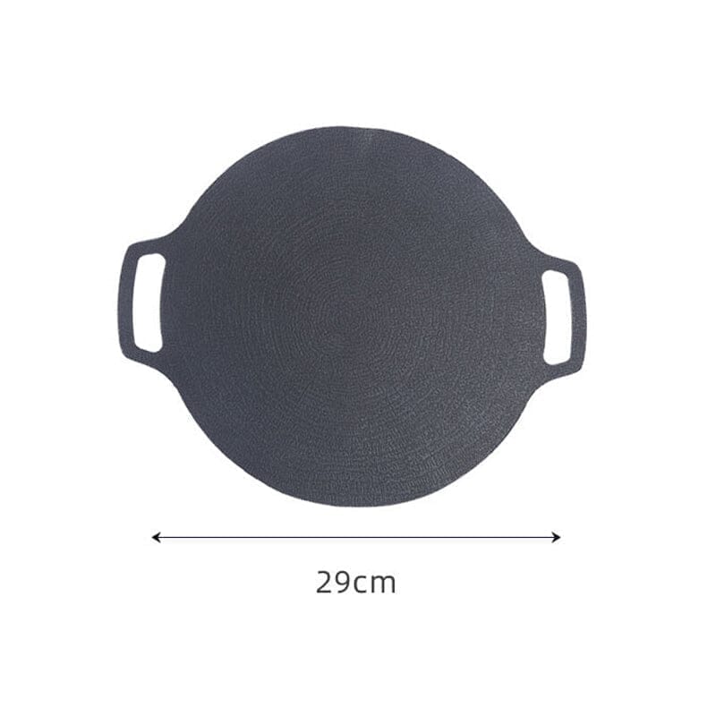 Non-stick Round Baking Pan BBQ Griddle