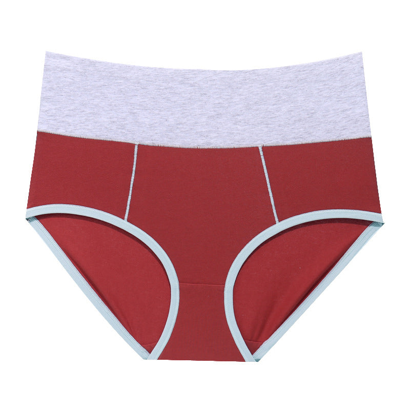 Ladies High Waist Knickers Plus Size Cotton Briefs