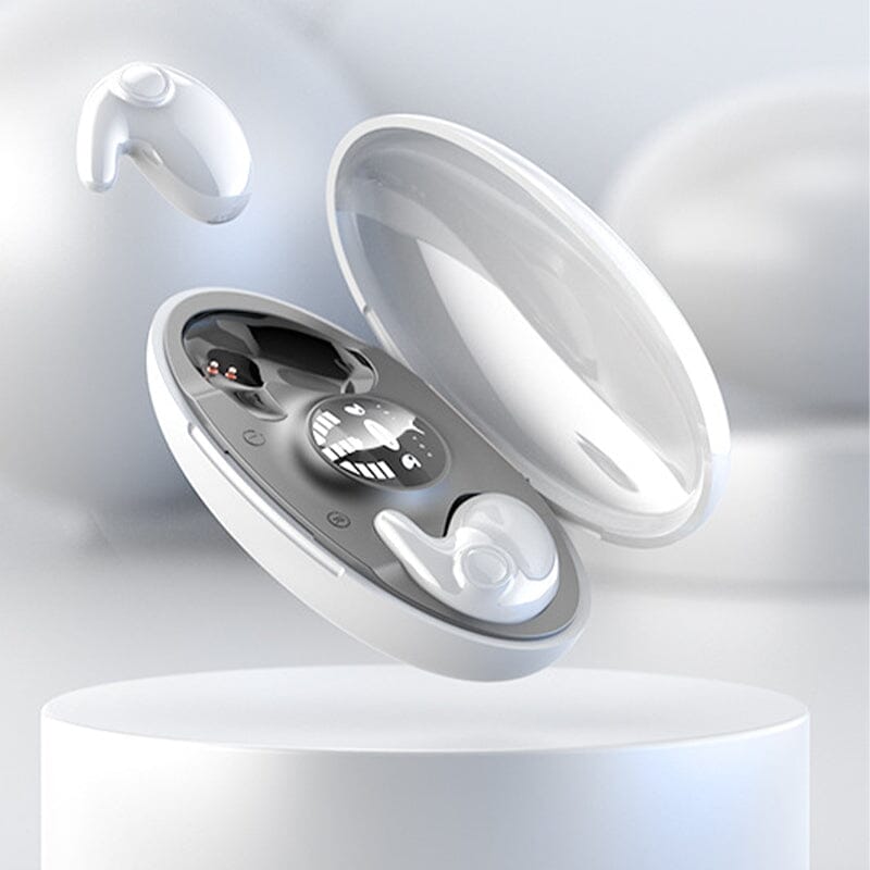 Invisible Sleep Wireless Earphone Waterproof, Double Noise-Cancelling
