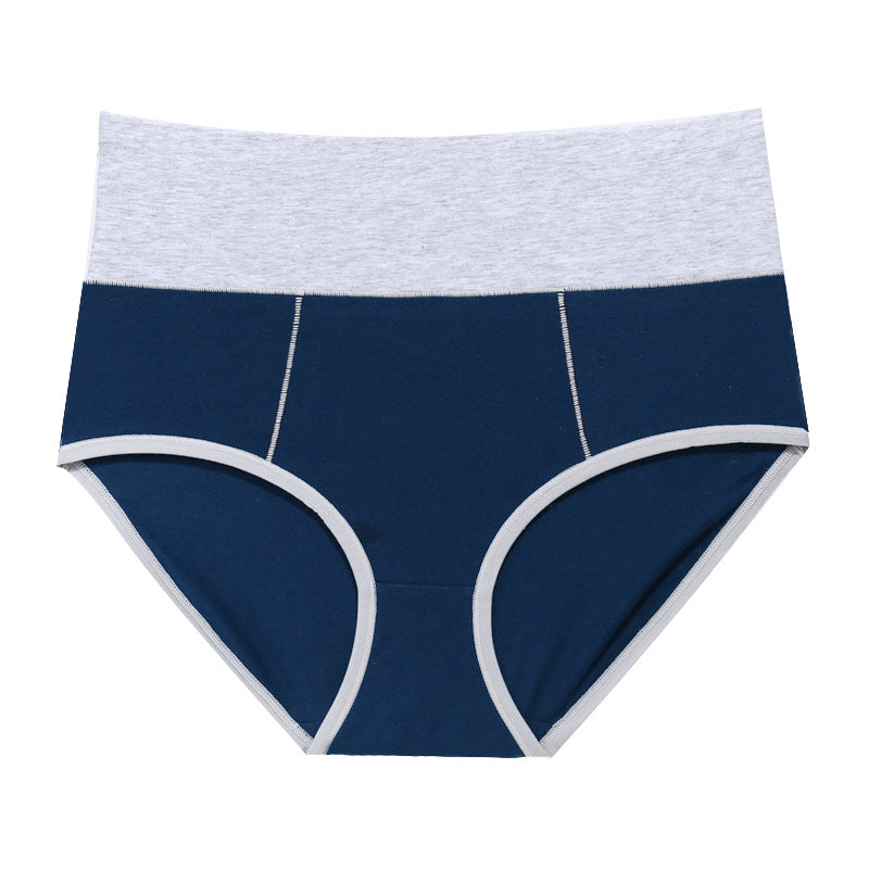 Ladies High Waist Knickers Plus Size Cotton Briefs