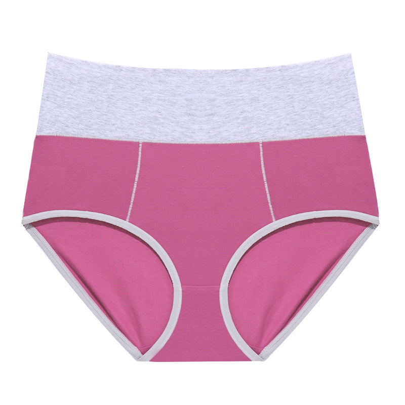 Ladies High Waist Knickers Plus Size Cotton Briefs