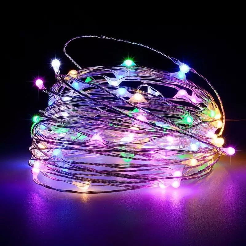 USB Remote Control Copper Wire Light String for Holiday Decoration