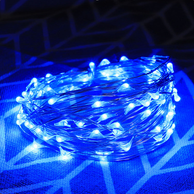 USB Remote Control Copper Wire Light String for Holiday Decoration