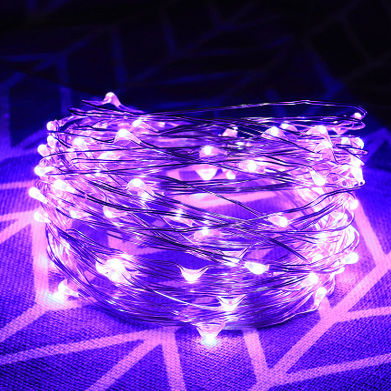 USB Remote Control Copper Wire Light String for Holiday Decoration